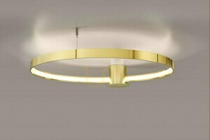 Taklampa RIO 78 polerat guld LED 3000K Thoro small 2