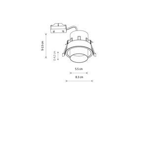 Downlight MONO SLIDE 10799 Nowodvorski small 2