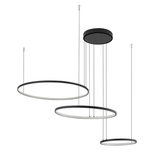 Nowodvorski CIRCOLO LED 10867 svart pendellampa 45 W 4000 K small 0