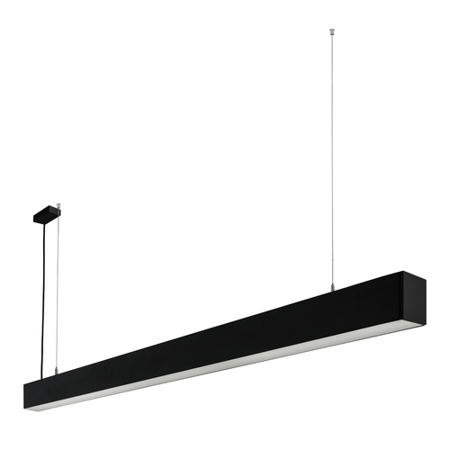 Kontrollera Italux Traversi Pendellampa svart 142 cm LED 3000K PRD-5470-142-BK-830-PN