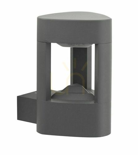 Kontrollera Utomhusvägglampa SU-MA FAN mörkgrå aluminium GL 11206