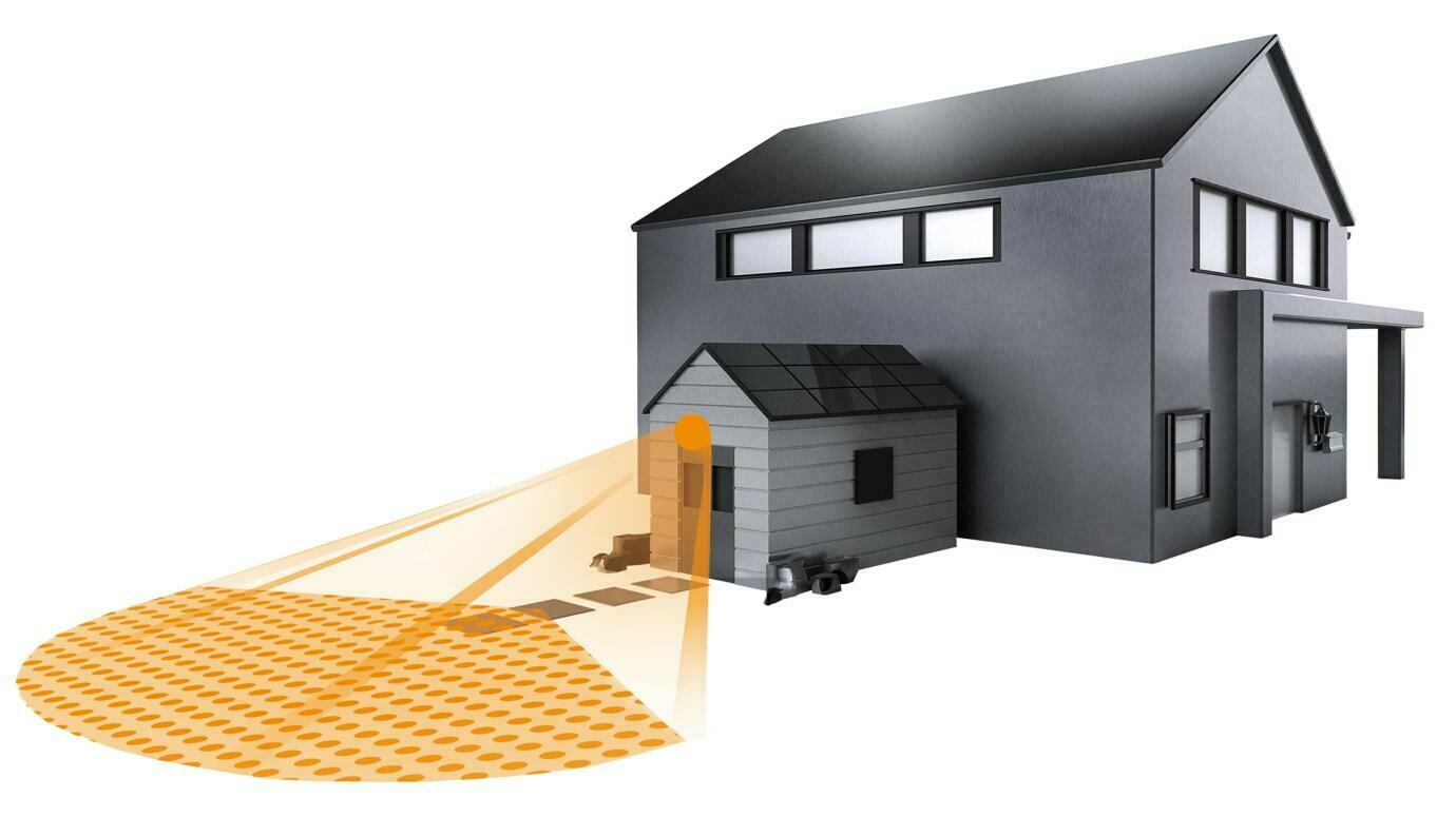 Utsikt Steinel IS1 rörelsesensor vit Steinel IS1 rörelsesensor vit
