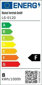 Steinel XLED slim S LED-strålkastare 7,2 W med sensor, antracit small 1