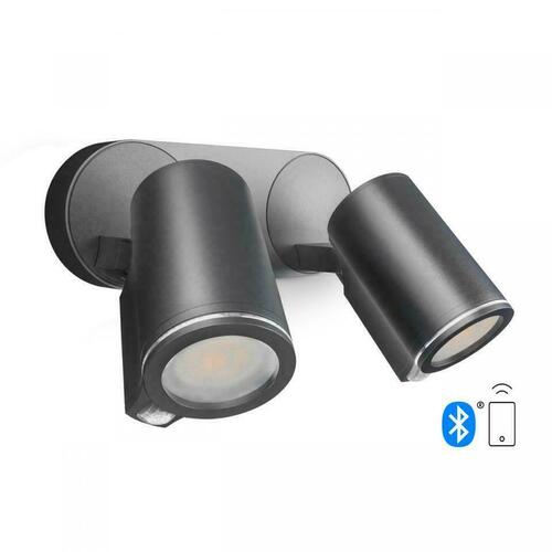 Kontrollera Steinel Spot DUO Connect 15W LED-armatur med sensor antracit