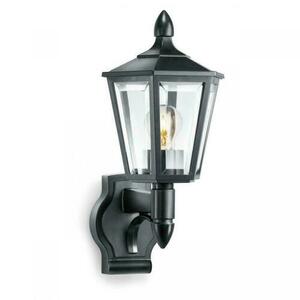 STEINEL L 15 E27 utomhusvägglampa, svart, utan sensor small 0