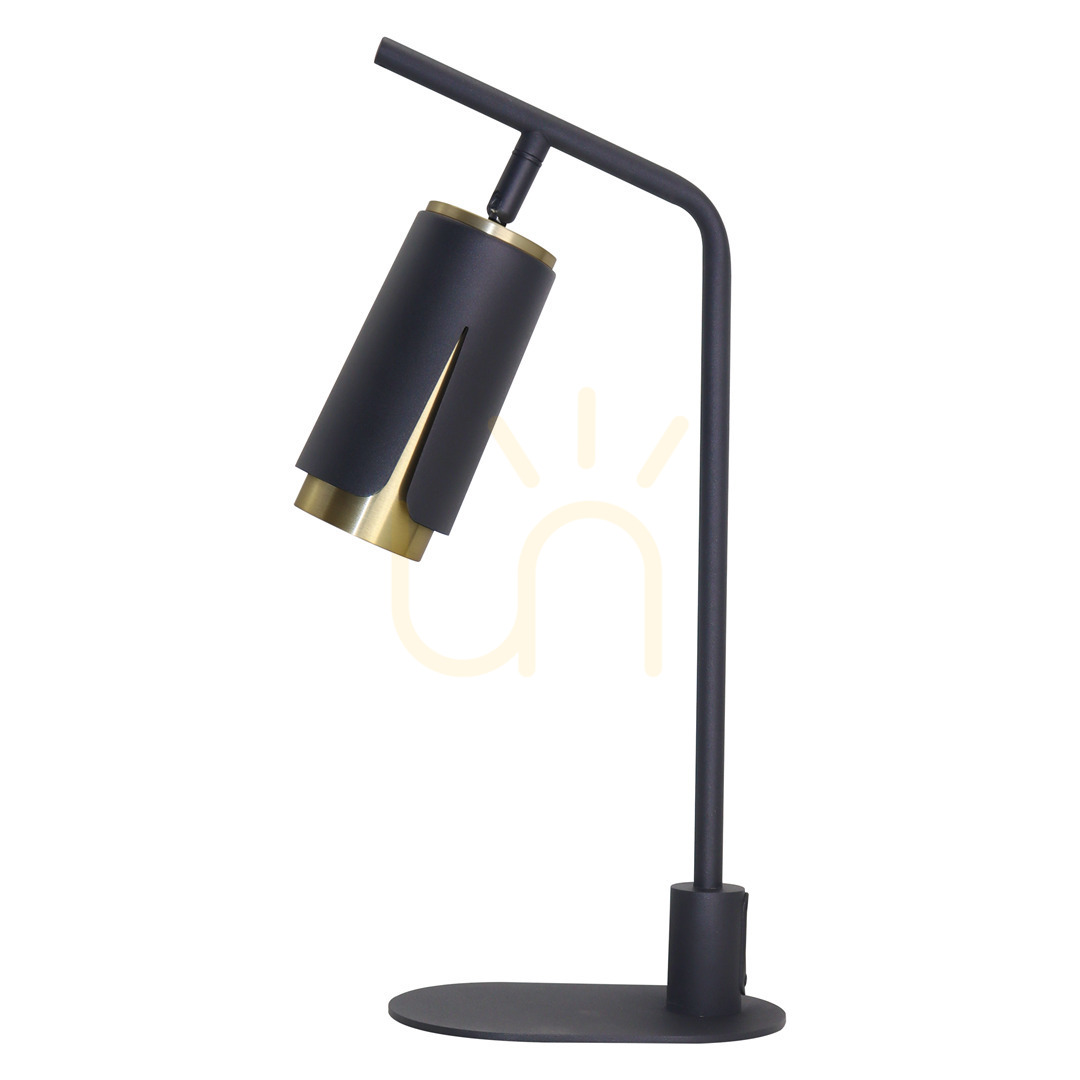 Flower Svart Guld Skåp lampa 1x Gu10