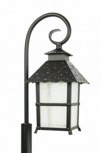 Utomhusstående trädgårdslampa SU-MA svart/patina 86 cm K 5002/3/Z small 1