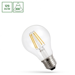 Led Gls E27 230 V 8,5 W Cog Ww Clear Spectrum