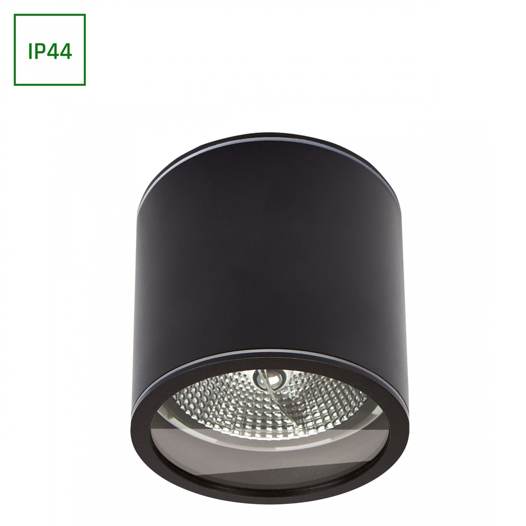 Kontrollera Chloe Ar111 Utanpåliggande Gu10 250 V Ip44 118x114mm Svart Rund Chloe Ar111 Utanpåliggande Gu10 250 V Ip44 118x114mm Svart Rund