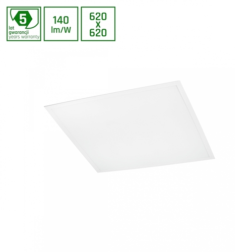 Kontrollera Algine Backlight Panel 30 Ww 230 V 120st Ip20 620x620x32 Vit Ugr<19 5 års garanti.