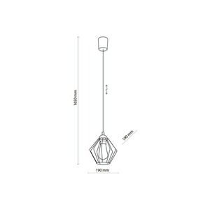 Galaxy taklampa 1L small 3