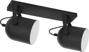 Svart taklampa Spectra 2 Pł. small 0