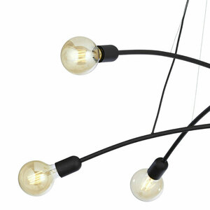 Helix svart taklampa 6 Pł small 3