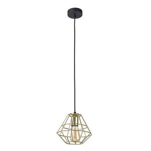 Diamant guld pendellampa 1 Pł small 0