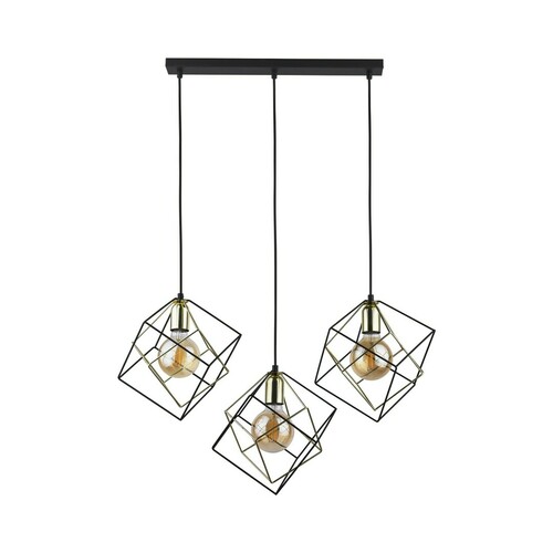 Kontrollera Alambre taklampa 3lb band svart/guld