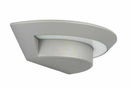 Kontrollera Utomhusvägglampa SU-MA silver LED 7W aluminium 1880S