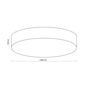 Rondo taklampa i grafit 6 Pł 780 small 2