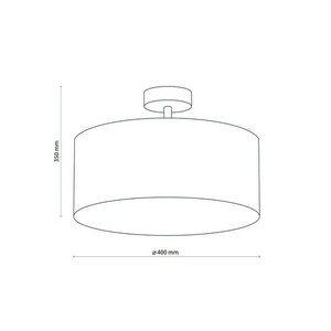 Rondo svart taklampa 4 Pł 450 small 5