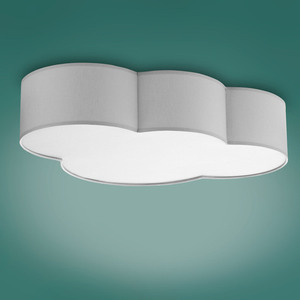 Molngrå taklampa 4 Pł. small 2
