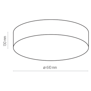 Traffic Circle Taklampa Beige 4 Pł 600 small 2