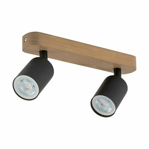 Top Wood Svart Taklampa 2 Pł small 0