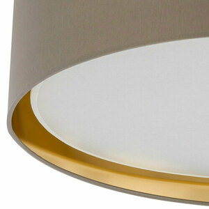Bilbao taklampa beige/guld 4 Pł 600 small 2