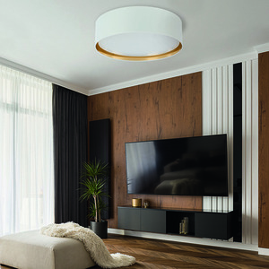 Bilbao taklampa vit/guld 4 Pł 600 small 1