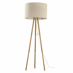 Tokyo Golvlampa 1 Pł Pine/Len small 0