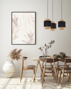 Boho svart taklampa 3 Pł small 1