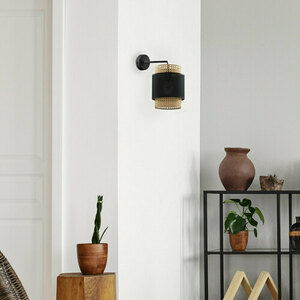 Boho Svart Vägglampa 1 Pł small 1