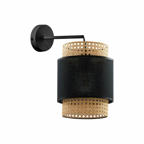 Kontrollera Boho Svart Vägglampa 1 Pł