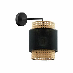Boho Svart Vägglampa 1 Pł small 0