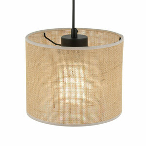 Jute pendellampa 1 Pł small 2