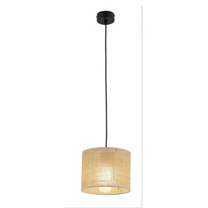 Jute pendellampa 1 Pł small 5