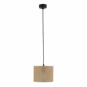 Jute pendellampa 1 Pł small 0