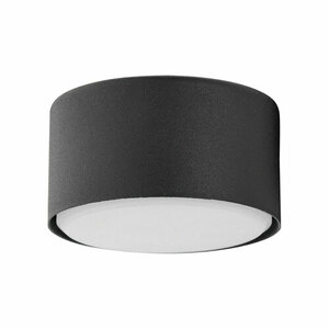 Dallas svart taklampa 1 Pł. small 1