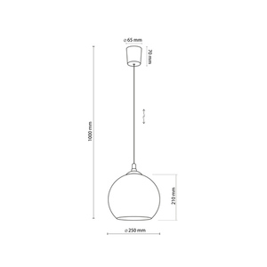Venezia koppar pendellampa 1 Pł small 5