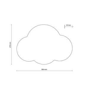 Charmig Cloud 2 X G9 Vägglampa. small 6