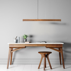 Teo Led pendellampa i valnöt 1260 small 2