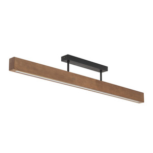Teo taklampa med led i valnöt small 0