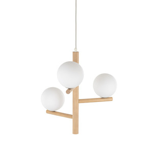 Estera taklampa i trä 3 Pł small 3