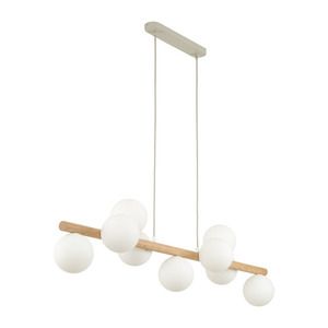 Estera taklampa i trä 9 Pł small 0