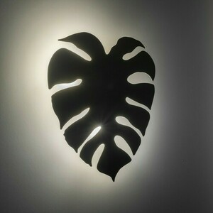 Monstera Beige Vägglampa 3 Pł small 2