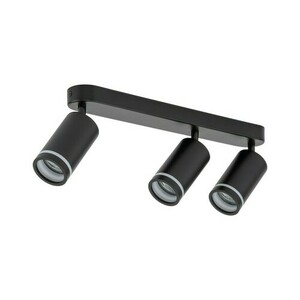Jet svart 3xGU10 small 1