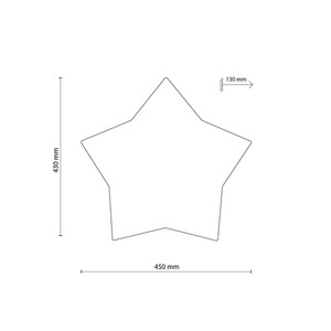 Star taklampa i linne 2 small 8