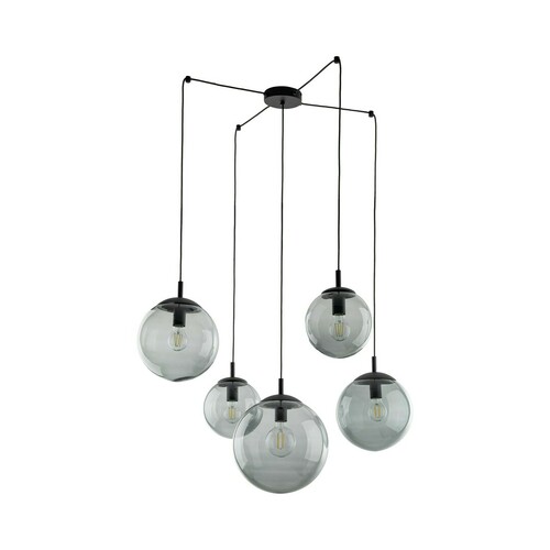 Kontrollera Esme grafit taklampa 5 spindlar.