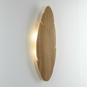 Hoja Wood Vägglampa 4 small 2