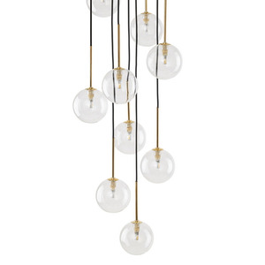 Nilos svart/guld taklampa 10 Pł small 3