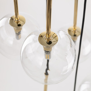 Nilos svart/guld taklampa 10 Pł small 5