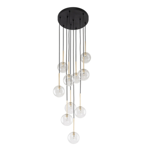 Nilos svart/guld taklampa 10 Pł small 7